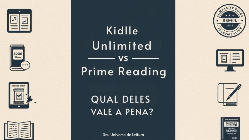 Kindle Unlimited vs Prime Reading: Qual Vale Mais a Pena